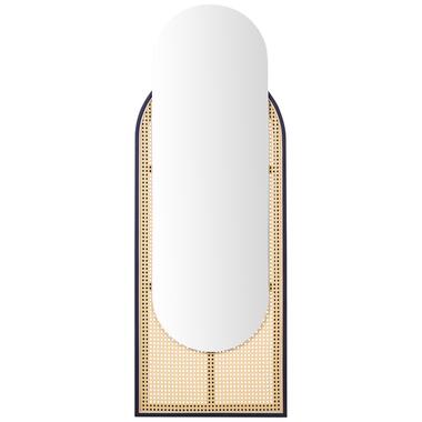 NEVERS - Wandspiegel - Lichtbruin - Rotan product