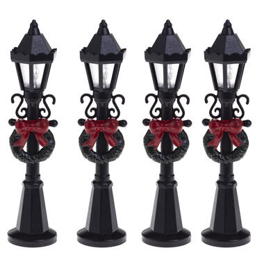 Feeric lights and christmas miniatuur lantaarns - 4x st- 10 cm product