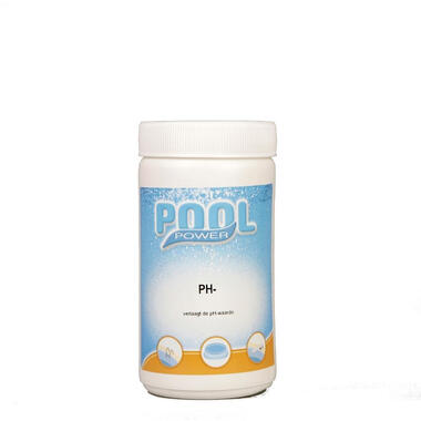 Pool power pH-min 1,5 kg flacon product
