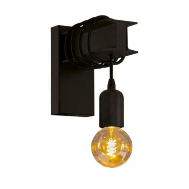 EGLO Townshend 6 Wandlamp - E27 - 19 cm - Zwart product