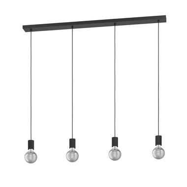 EGLO Nogalte hanglamp - E27 - 117 cm - Rechthoek - Zwart product