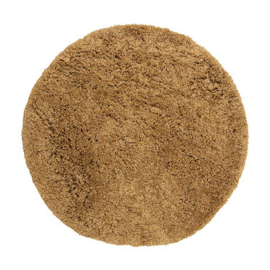 Interieur05 rond Hoogpolig Vloerkleed Polyester Pilo caramel - 160... product