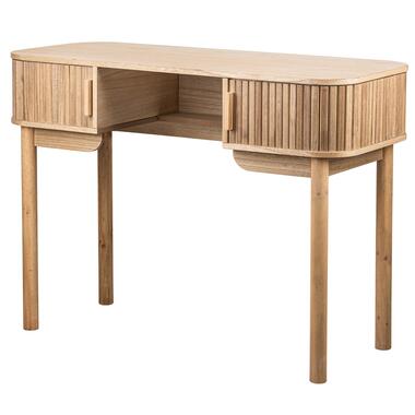 Bureau met 2 deuren van essen hout product