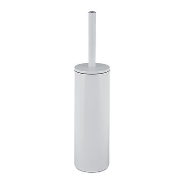Spirella toiletborstel in houder Cannes - ivoor wit - metaal - 40 x 9 cm product