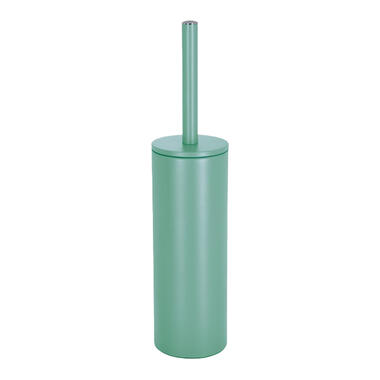 Spirella Toiletborstel in houder Cannes - salie groen - metaal - 40 x 9 cm product