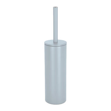 Spirella Toiletborstel in houder Cannes - ijsblauw - metaal - 40 x 9 cm product