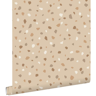 ESTAhome behang - terrazzo - lichtbeige - 50 x 900 cm - 139826 product