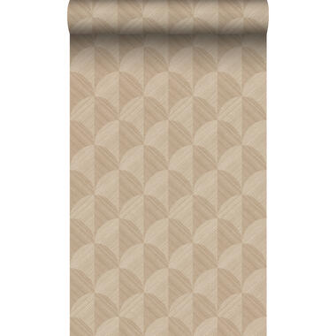 Origin Wallcoverings eco-texture vliesbehang - 3D-motief - beige - 50 x 900 cm product