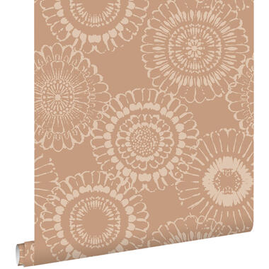 ESTAhome behang - bloemen - terracotta - 50 x 900 cm - 139824 product