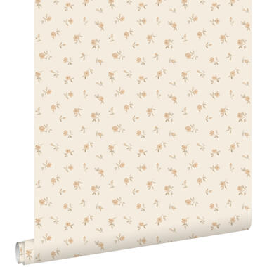 ESTAhome behang - vintage bloemetjes - zand beige - 50 x 900 cm - 139833 product