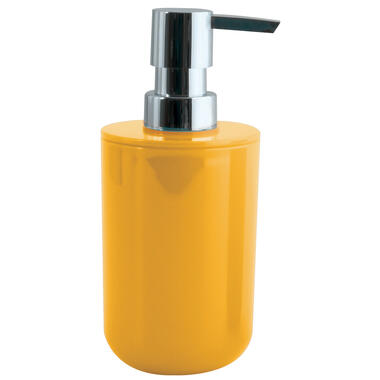 MSV Zeeppompje/dispenser - PS kunststof - saffraan geel - 7x16 cm product