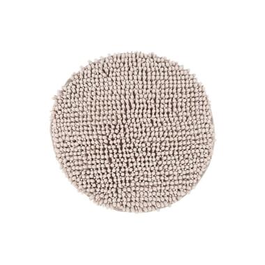 Fluffy - Badmat Hoogpolig - Soft Touch - Taupe - 55 CM ROND product