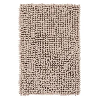 Fluffy - Badmat Hoogpolig - Soft Touch - Taupe - 40x60 CM product