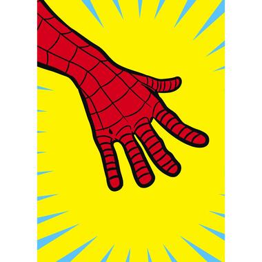 Komar poster - spider man - geel en rood - 50 cm x 70 cm - 612851 product