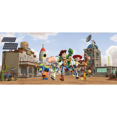 Disney poster - Toy Story - beige, blauw en groen - 202 x 90 cm - 600874 product