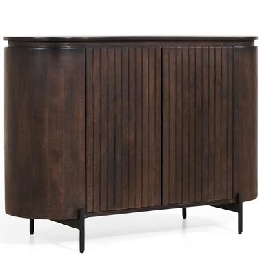 Mokka Dressoir Donkerbruin 115cm product