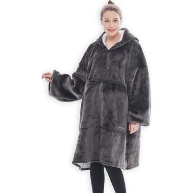 Goliving fleece deken met mouwen - Hoodie deken - Plaid hoodie product
