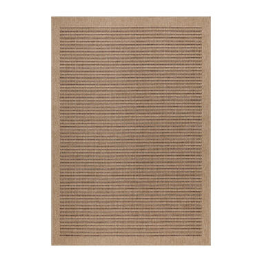 Bali Buitenkleed Sisal Laagpolig Beige Zwart - 140x200 CM product