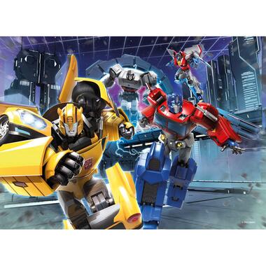 Sanders & Sanders poster - Transformers - geel, rood en blauw - 1.1 x 1.55 m product