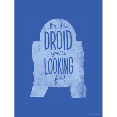 Sanders & Sanders poster - Star Wars - blauw - 30 x 40 cm - 612171 product