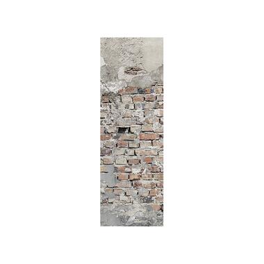 Sanders & Sanders poster - bakstenen - grijs en beige - 0,9 x 2,7 m - 601054 product