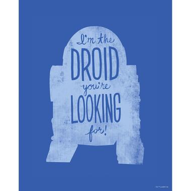 Sanders & Sanders poster - Star Wars - blauw - 40 x 50 cm - 612172 product