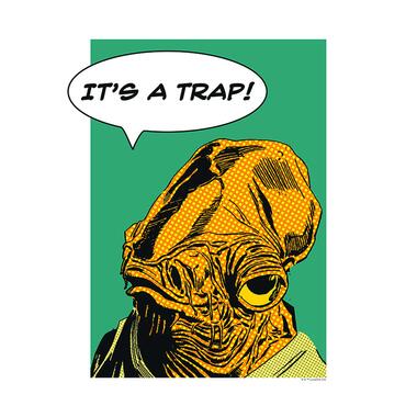 Sanders & Sanders poster - Star Wars Classic Comic Quote Ackbar product