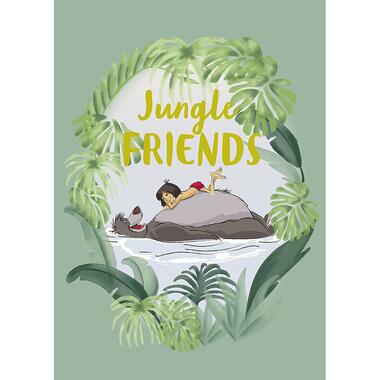 Sanders & Sanders poster - jungle book - groen - 50 x 70 cm - 612710 product