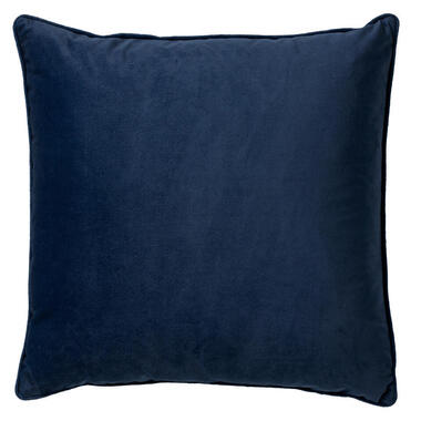 FINN - Kussenhoes 60x60 cm - velvet - effen kleur - Insignia Blue - donkerblauw product