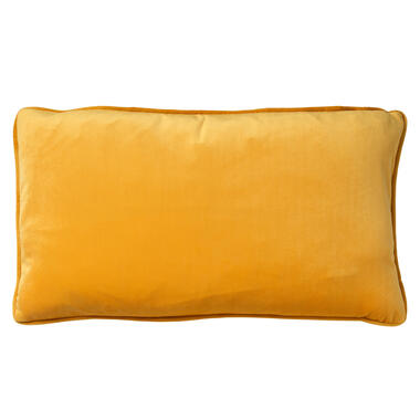 FINN - Kussenhoes 30x50 cm - velvet - lendekussen - Golden Glow - geel product