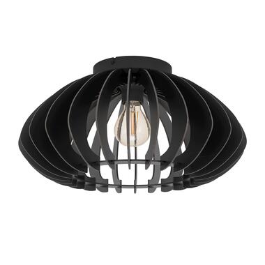 EGLO Cossano 3 plafondlamp - E27 - Ø45 cm - Hout - Zwart product