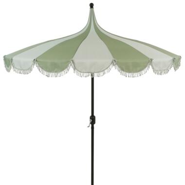 In The Mood Collection Rissy Parasol - H238 x Ø220 cm - Lichtgroen product