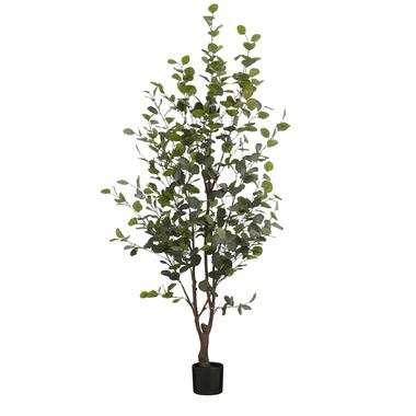 Mica Decorations Kunstplant Eucalyptusboom in Pot - H180 x Ø80 cm product