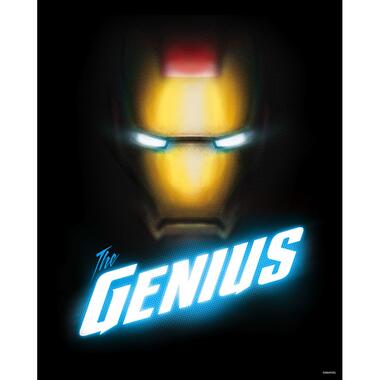 Sanders & Sanders poster - the avengers - zwart, geel, blauw en rood product