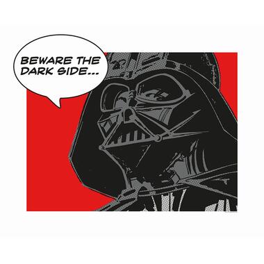 Komar poster - Star Wars Classic Comic Quote Vader - rood en zwart - 50 x 40 cm product