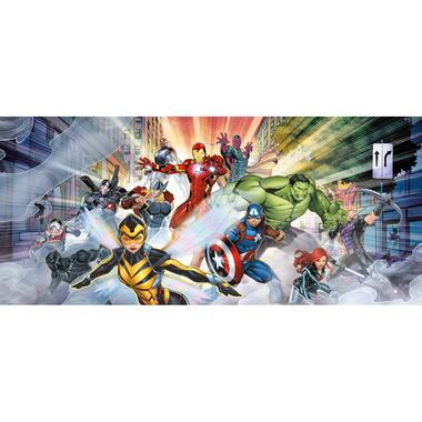 Sanders & Sanders poster - The Avengers - groen, rood en blauw - 0,9 x 2,02 m product