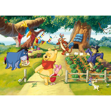 Disney poster - Winnie de Poeh - groen, geel en blauw - 160 x 110 cm - 600654 product