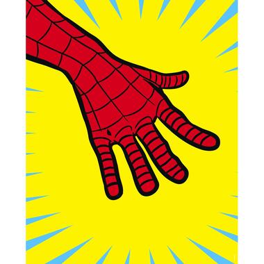 Komar poster - spider man - geel en rood - 40 cm x 50 cm - 612850 product