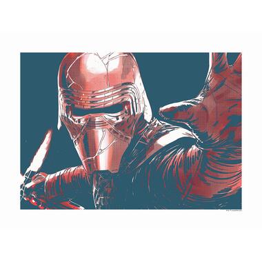 Komar poster - Star Wars Faces Kylo - rood en blauw - 40 x 30 cm - 610260 product