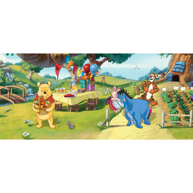 Disney poster - Winnie de Poeh - groen, blauw en geel - 202 x 90 cm - 600864 product