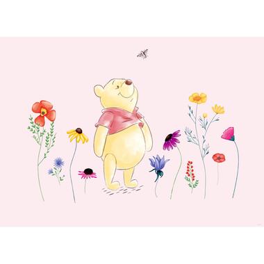 Disney poster - Winnie de Poeh - roze, rood en geel - 160 x 110 cm - 600669 product