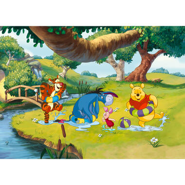 Disney poster - Winnie de Poeh - groen, geel en blauw - 160 x 110 cm - 600653 product