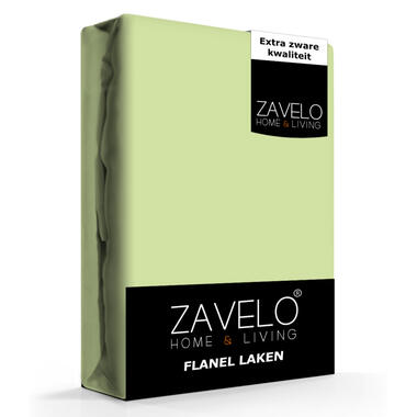 Zavelo Flanel Laken Limoen-2-persoons (200x260 cm) product