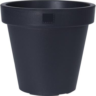 Schaduwdoekplaza 3 X Bloempot EK rond 20cm Zwart product