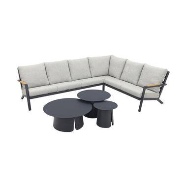 VDG Santos/Velora loungeset - loungebank - antraciet 4-delig product