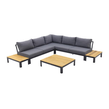 Avalounge loungeset - Aluminium/teakhout - 2-delig product