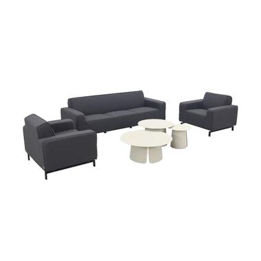 VDG Boavista/Velora stoel-bank loungeset - Sooty - 6-delig product