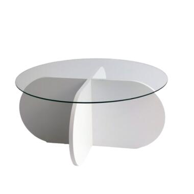 Emob Locelso Salontafel - Gehard Glas - Wit product