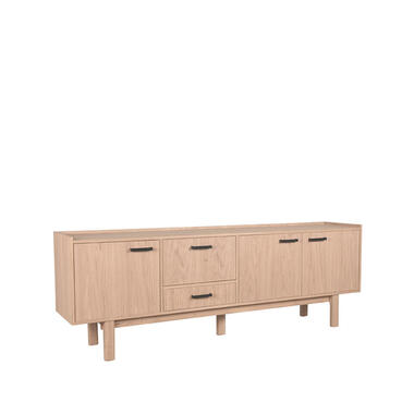 LABEL51 Dressoir Cali - Naturel - Eiken - 220cm product