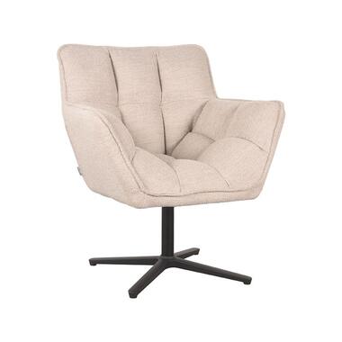 LABEL51 Fauteuil Ian 76x72x87 cm - Naturel - Boucle product